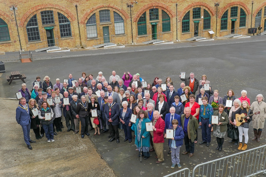 Seaford To Brighton Line CRP Celebrated As Unsung Heroes Community 