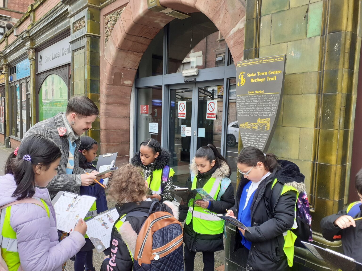 New story trail celebrates rail travel and the history of StokeonTrent Community Rail Network
