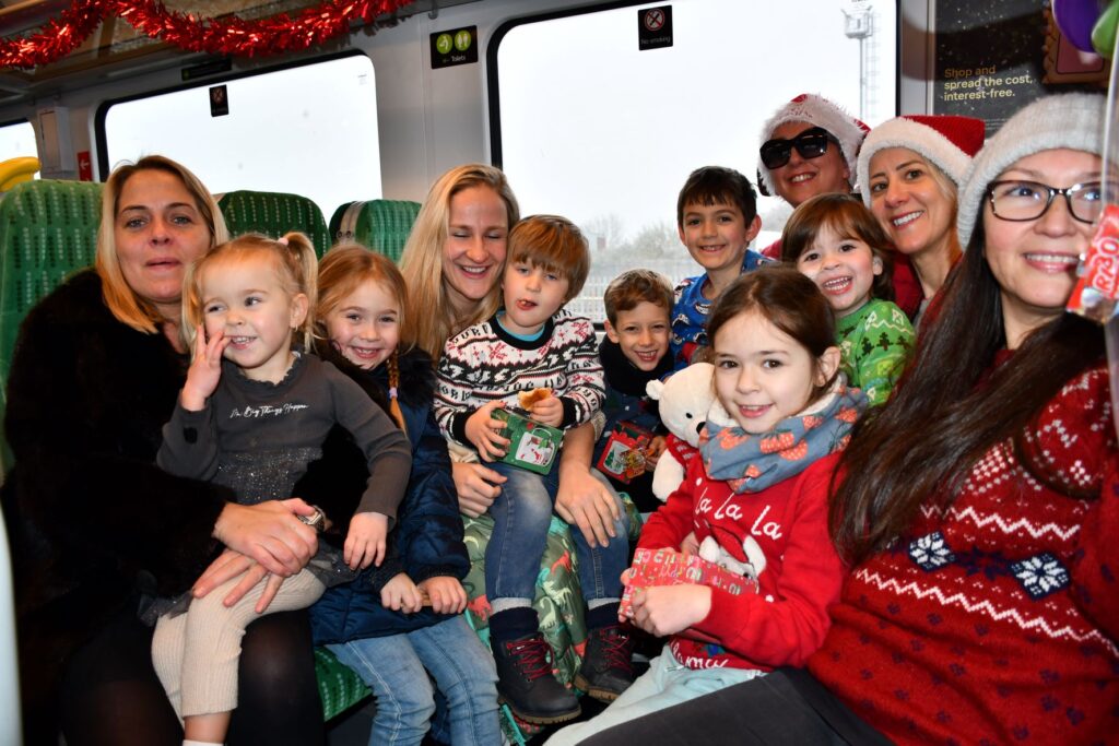 Santa Express welcomes new timetable on the Abbey Line - Community Rail  Network