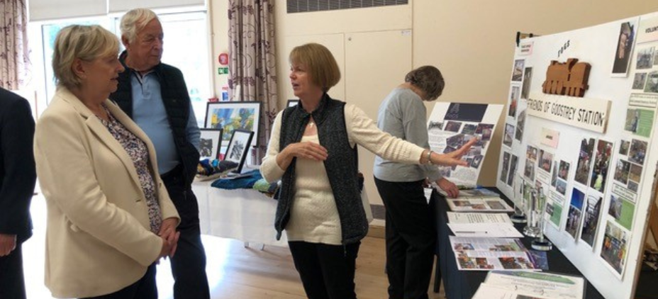 Transformation of Goostrey Station features in local history exhibition