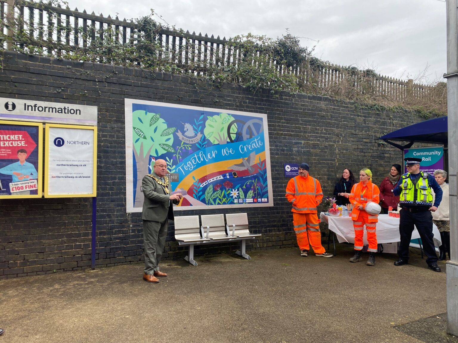 SYMCA empowers community to make Wombwell Station vibrant and welcoming ...