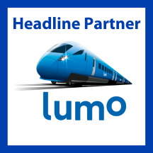 Lumo awards sponsor logo with border