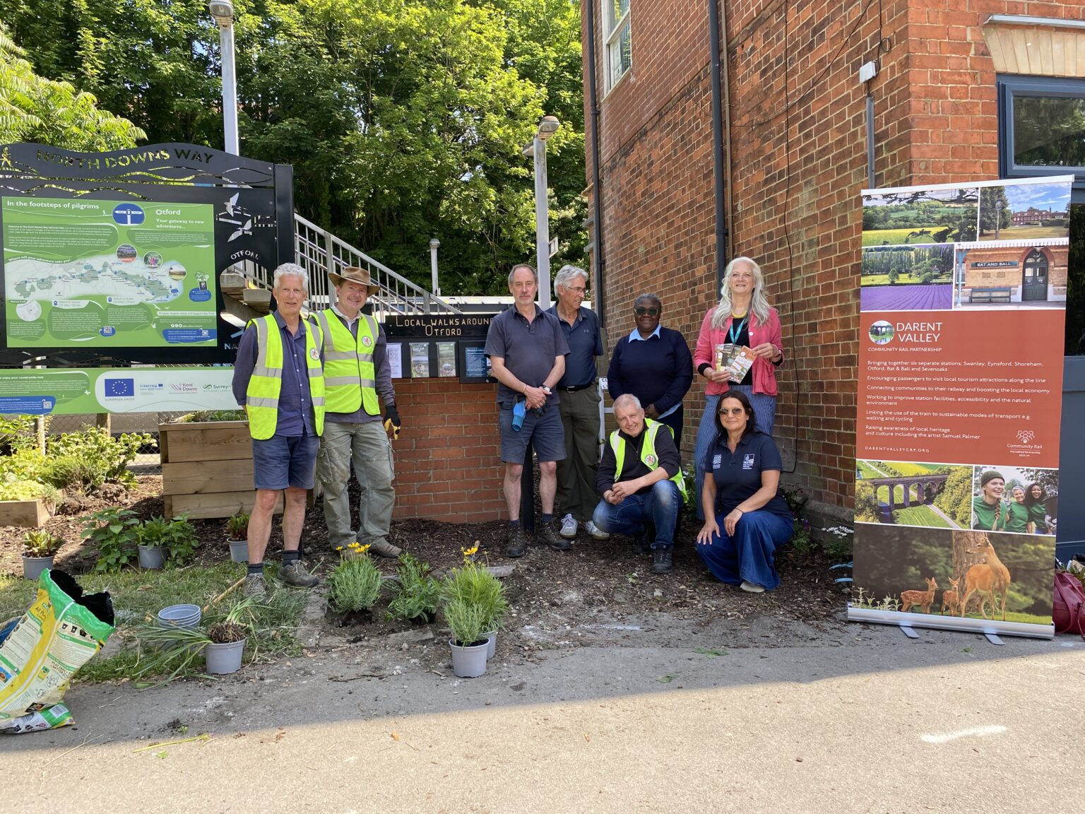 1. Amazing group collaboration for the Darent Valley line
