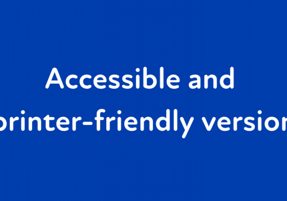 Accessible and printer-friendly version
